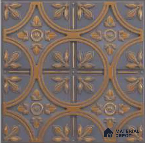 336 Yoyal Grey 2 ft x 2 ft Decorative Ceiling Tile - 6 mm