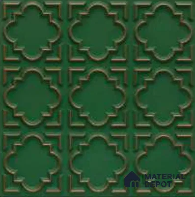 142 Patina Deep And Dark 2 ft x 2 ft Decorative Ceiling Tile - 6 mm