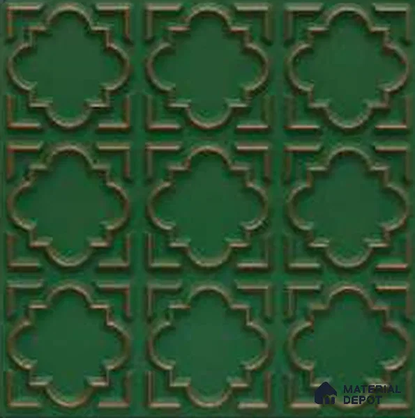 142 Patina Deep And Dark 2 ft x 2 ft Decorative Ceiling Tile - 6 mm