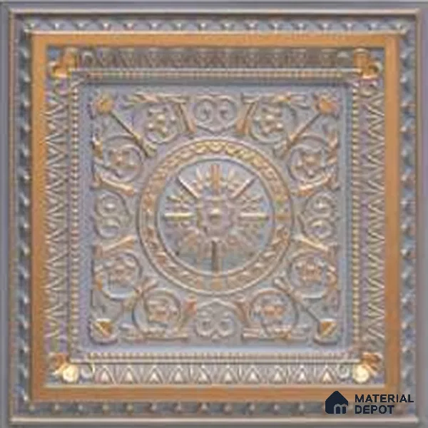 223 Royal Grey 2 ft x 2 ft Decorative Ceiling Tile - 6 mm