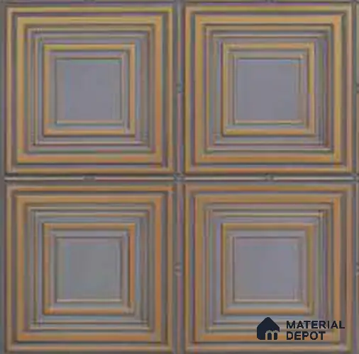 257 Royal Gray 2 ft x 2 ft Decorative Ceiling Tile - 6 mm
