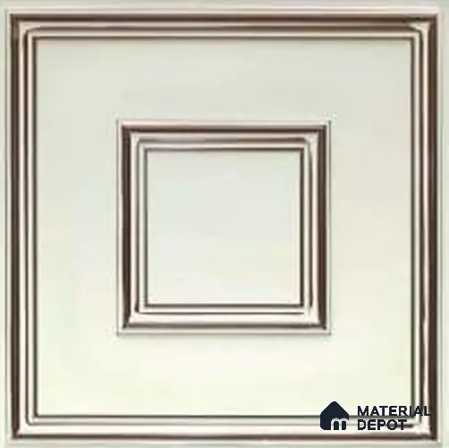 208 Antique Mocha 2 ft x 2 ft Decorative Ceiling Tile - 6 mm