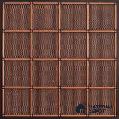 339 Antique Copper 2 ft x 2 ft Decorative Ceiling Tile - 6 mm