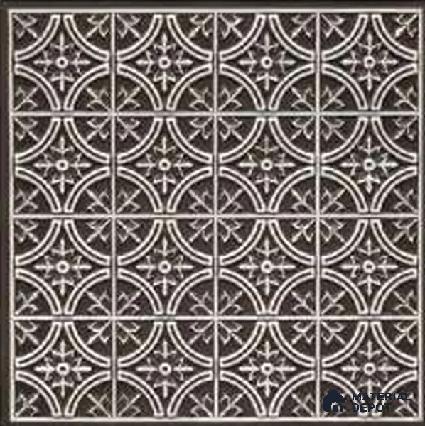 290 Antique White Pearl 2 ft x 2 ft Decorative Ceiling Tile - 6 mm