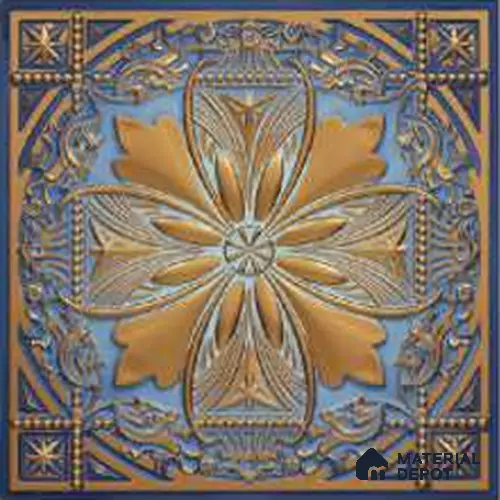 337 Golden Swan 2 ft x 2 ft Decorative Ceiling Tile - 6 mm