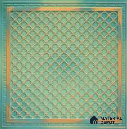 316 Vintage Tin 2 ft x 2 ft Decorative Ceiling Tile - 6 mm