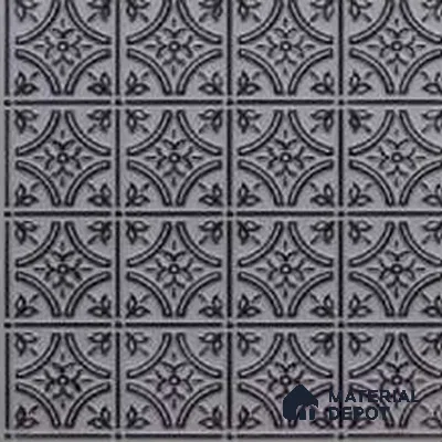 150 Royal Black 2 ft x 2 ft Decorative Ceiling Tile - 6 mm