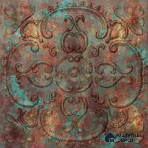217 Rustic Patina 2 ft x 2 ft Decorative Ceiling Tile - 6 mm