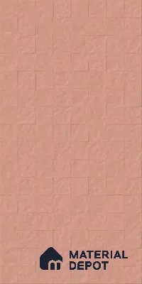Full Body Zellige Punch Wall Tile TL 13221 BR Clay Rose 2 ft x 4 ft Matte Finish Porcelain Tile - 9 mm | Suitable for Dining