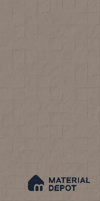 Full Body Plain Floor & Wall Tile TL 13221 AZ Taupe Haze 2 ft x 4 ft Matte Finish Porcelain Tile - 9 mm | Suitable for Living Room, Bedroom & Bathroom