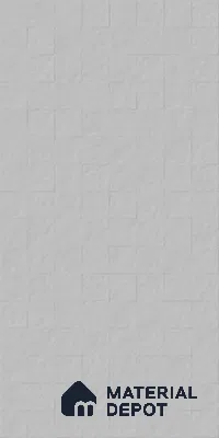 Full Body Clover Punch Wall Tile TL 13221 M Silver Haze 2 ft x 4 ft Matte Finish Porcelain Tile - 9 mm | Suitable for Bathroom