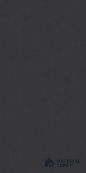 Full Body Plain Floor & Wall Tile TL 13221 AE Obsidian Black 2 ft x 4 ft Matte Finish Porcelain Tile - 9 mm | Suitable for Living Room, Bedroom & Bathroom
