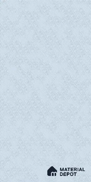 Full Body Clover Punch Wall Tile TL 13221 BW Powder Sky 2 ft x 4 ft Matte Finish Porcelain Tile - 9 mm | Suitable for Bathroom