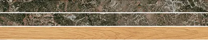 Subway Wall TL 13503 B Matrix Dark 20 inch x 4 inch | Non Rectified Vitrified GHR Finish Tile - 9 mm | 2 mm Spacer is Mandatory | Image 1