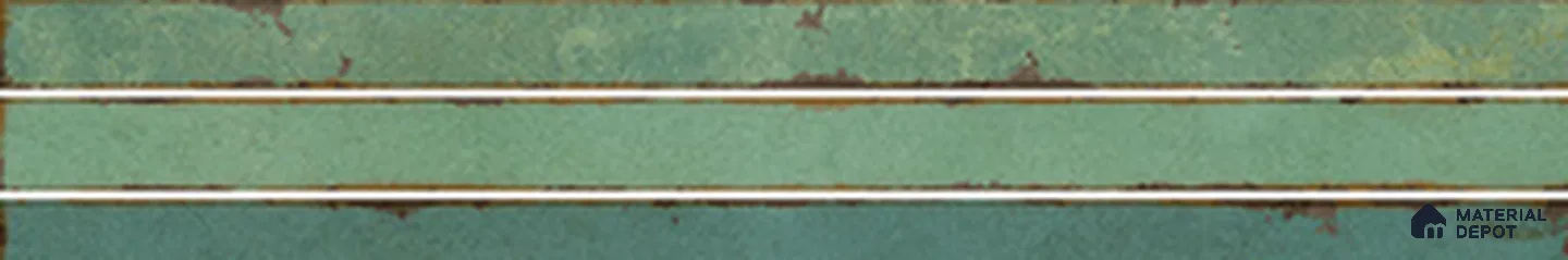 Subway Wall TL 13503 G Dune Verde 20 inch x 4 inch | Non Rectified Vitrified GHR Finish Tile - 9 mm | 2 mm Spacer is Mandatory