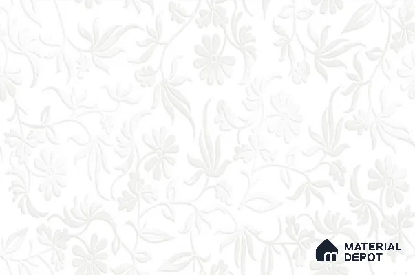 TL 08300 White Light 1.5 ft x 1 ft Glossy Finish Ceramic Wall Tile - 7.5 mm