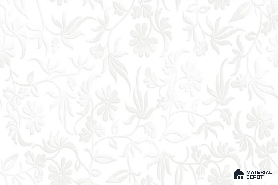 TL 08300 White Light 1.5 ft x 1 ft Glossy Finish Ceramic Wall Tile - 7.5 mm