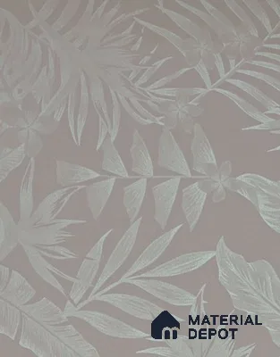 Patterned Look LM 21106 B Satin Botanical Leaf Marble High Gloss Finish 8 ft x 4 ft Decorative Laminate - 1 mm | Suitable for Bedroom, TV Unit, Wardrobe