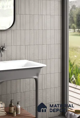 Subway Wall Tile TL 12642 E Wave Midnight Base 225 x 75 mm Matte Finish Ceramic Tile - 10 mm