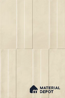 Subway Wall Tile TL 12642 J Wave Dust Decor 225 x 75 mm Matte Finish Ceramic Tile - 10 mm
