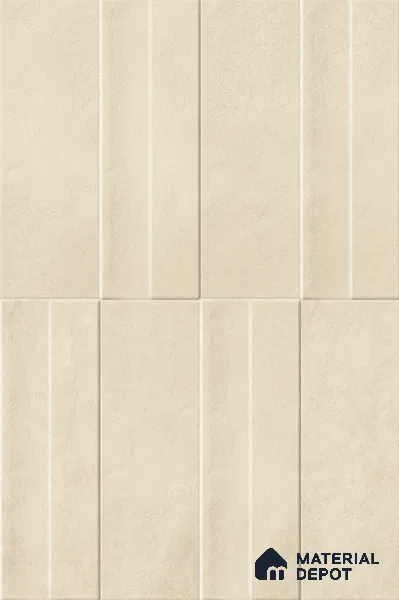 Subway Wall Tile TL 12642 J Wave Dust Decor 225 x 75 mm Matte Finish Ceramic Tile - 10 mm