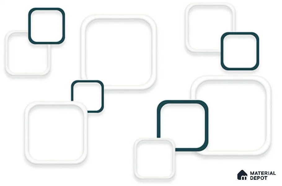 TL 08282 White Light 1.5 ft x 1 ft Glossy Finish Ceramic Wall Tile - 7.5 mm
