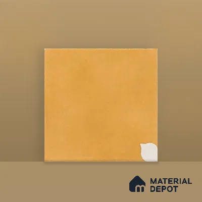 Athangudi Handmade Center Tile TL 10876 B Amber Petite Bloom 10 x 10 inch Concrete Pearl Finish - 18 mm | Suitable for Indoor Flooring in Living Room, Bedroom, Dining Area & Foyer