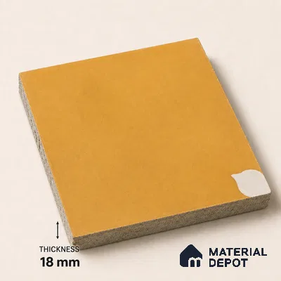 Athangudi Handmade Center Tile TL 10876 B Amber Petite Bloom 10 x 10 inch Concrete Pearl Finish - 18 mm | Suitable for Indoor Flooring in Living Room, Bedroom, Dining Area & Foyer