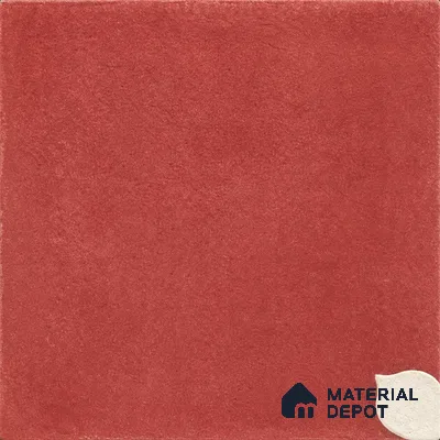 Athangudi Handmade Center Tile TL 10876 C Terracotta Petite Bloom 10 x 10 inch Concrete Pearl Finish - 18 mm | Suitable for Indoor Flooring in Living Room, Bedroom, Dining Area & Foyer