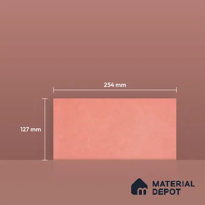 Athangudi Moroccan Floor Tile TL 10879 F Pearl Finish 127 x 254 mm Border Concrete Tile - 18 mm