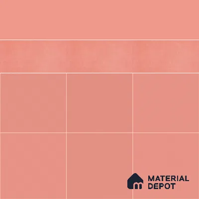 Athangudi Moroccan Floor Tile TL 10879 F Pearl Finish 127 x 254 mm Border Concrete Tile - 18 mm
