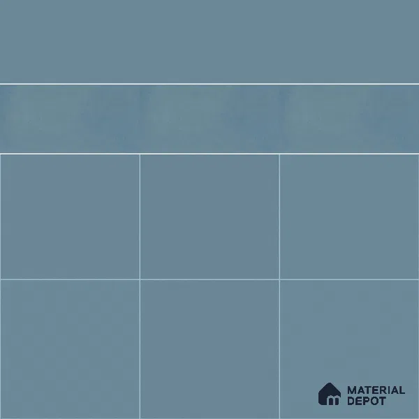 Athangudi Moroccan Floor Tile TL 10879 G Pearl Finish 127 x 254 mm Border Concrete Tile - 18 mm