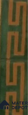 Athangudi Moroccan Floor Tile TL 10878 E Pearl Finish 127 x 254 mm Border Concrete Tile - 18 mm