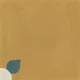 Athangudi Handmade Center Tile TL 10880 B Antique Ochre Bloom 10 x 10 inch Concrete Pearl Finish - 18 mm