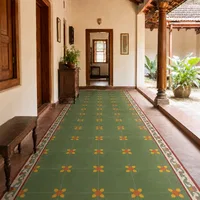 Floral Athangudi Tiles