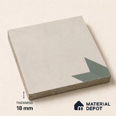 Athangudi Handmade Center Tile TL 10877 C Ivory Emerald Sun 10 x 10 inch Concrete Pearl Finish - 18 mm | Suitable for Indoor Flooring in Living Room, Bedroom, Dining Area & Foyer