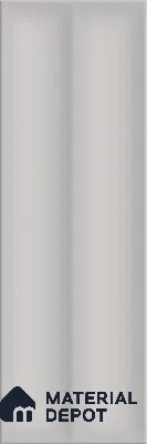 Subway Wall Tile TL 12640 B Silken Cloud Decor 300 x 100 mm Satin Finish Ceramic Tile - 8 mm