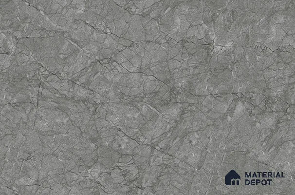TL 08288 C Grey Dark 1.5 ft x 1 ft Glossy Finish Ceramic Wall Tile - 7.5 mm