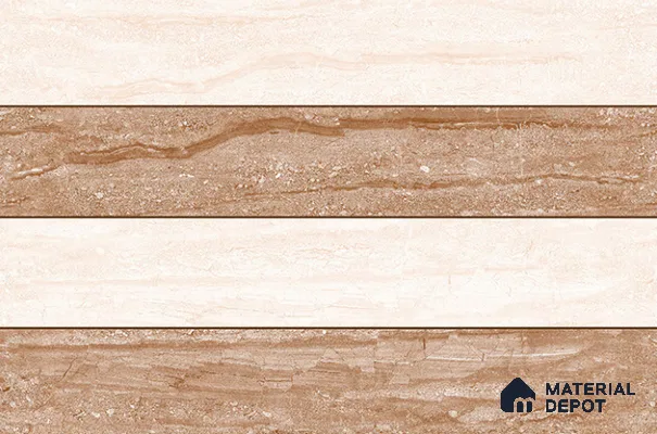 TL 08291 B Multi Colour Highlighter 1.5 ft x 1 ft Glossy Finish Ceramic Wall Tile - 7.5 mm