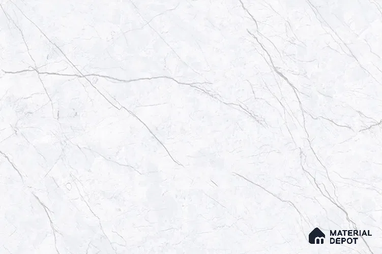 TL 08293 White Light 1.5 ft x 1 ft Glossy Finish Ceramic Wall Tile - 7.5 mm