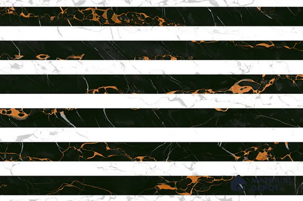 TL 08295 B Multi Colour Highlighter 1.5 ft x 1 ft Glossy Finish Ceramic Wall Tile - 7.5 mm
