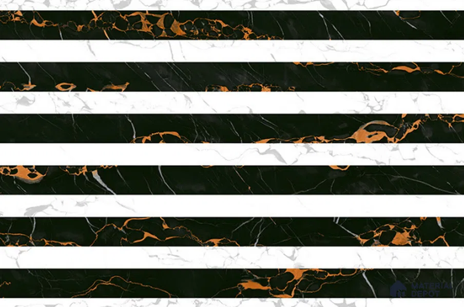 TL 08295 B Multi Colour Highlighter 1.5 ft x 1 ft Glossy Finish Ceramic Wall Tile - 7.5 mm