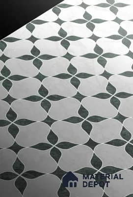 Highlighter Floor & Wall Tile TL 11422 C Makarana White 02 4 ft x 2 ft Vitrified Glossy Finish Tile - 9 mm