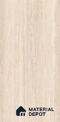 Marble Floor & Wall Tile TL 11425 Travertine Natural 4 ft x 2 ft Vitrified Glossy Finish Tile - 9 mm