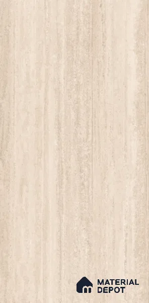 Marble Floor & Wall Tile TL 11425 Travertine Natural 4 ft x 2 ft Vitrified Glossy Finish Tile - 9 mm