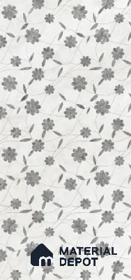 Floral Look Wall Tile TL 10931 Flowerique 4 ft x 2 ft Glossy Finish Vitrified Tile - 9 mm | Suitable for Bathroom, Accent/Feature Wall, Dining Area