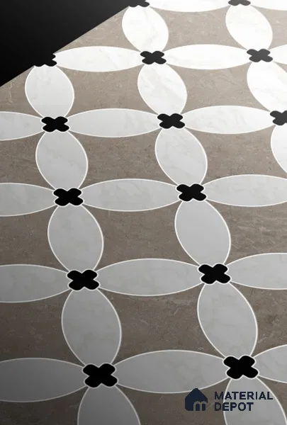 Highlighter Floor & Wall Tile TL 11423 C Teaser Natural 02 4 ft x 2 ft Vitrified Glossy Finish Tile - 9 mm