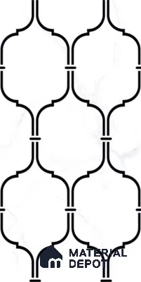 Highlighter Floor & Wall Tile TL 11426 E Wonder White 04 4 ft x 2 ft Vitrified Glossy Finish Tile - 9 mm