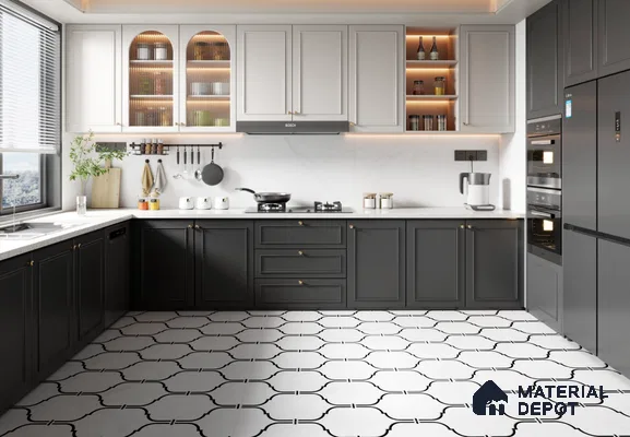 Highlighter Floor & Wall Tile TL 11426 E Wonder White 04 4 ft x 2 ft Vitrified Glossy Finish Tile - 9 mm