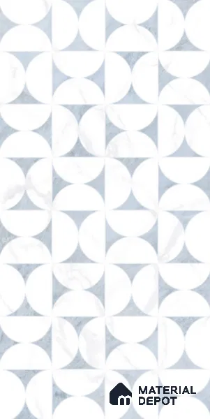Highlighter Floor & Wall Tile TL 11426 F Wonder White 05 4 ft x 2 ft Vitrified Glossy Finish Tile - 9 mm